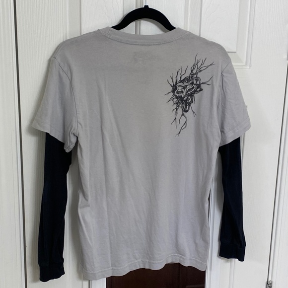 Fox Racing Long Sleeve Layered Tee Shirt (L) - Picture 2 of 7